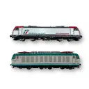Set de 2 locomotives électriques de Vado Ligure E652 172 & E494 039 - Acme 60569 - HO 1/87 - Ep VI - Analogique - 2R - 3
