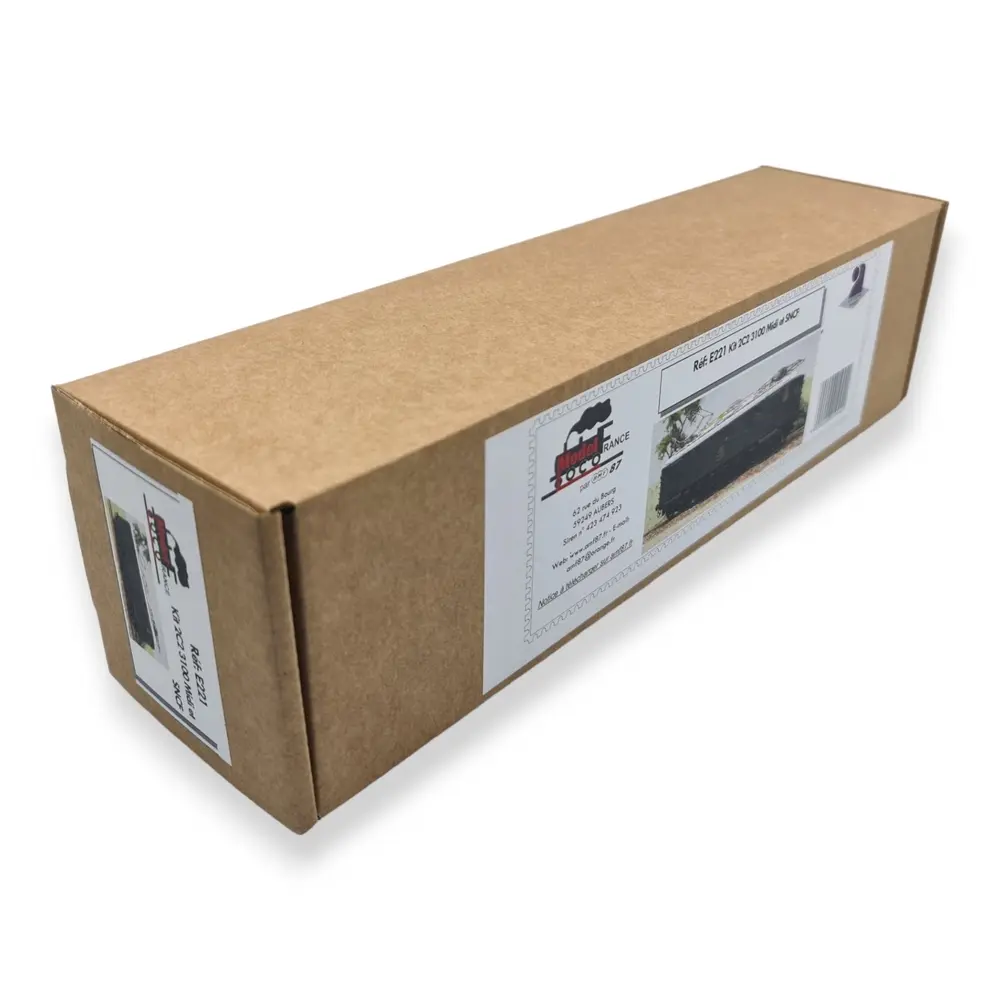 [Kit] Locomotive électrique 2C2 3100 - AMF87 E221 - HO 1/87 - 4