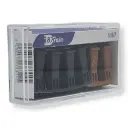 Lot de 6 Poubelles 100L - Gris & Brun - 87Train 22231 | HO 1/87 - 2