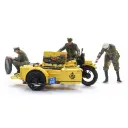 Moto side-car ANWB avec figurines - Artitec 10.398 - HO 1/87 - 3
