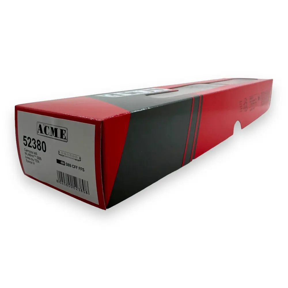Voiture-lits WLABmh174 - Acme 52380 - HO 1/87 - SBB - Ep IV - 2R - 4