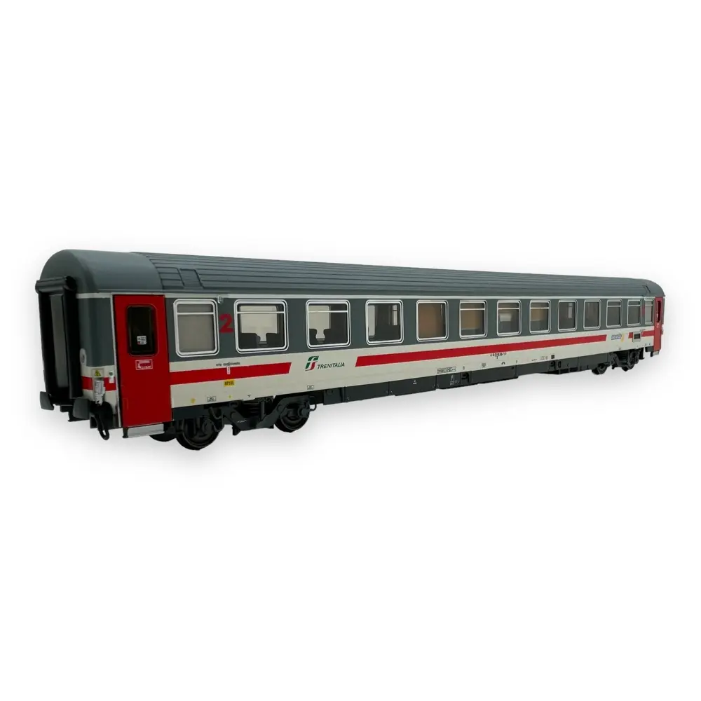 Set de 2 voitures voyageurs Trenitalia ''Intercity Day'' - Acme 70114 - HO 1/87 - FS - Ep VI - 2R - 3