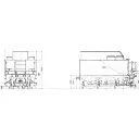 Kit Tender 17A pour 2-140A/2-150A et C AMF87 E105T - SNCF/NORD - HO 1/87 - 3