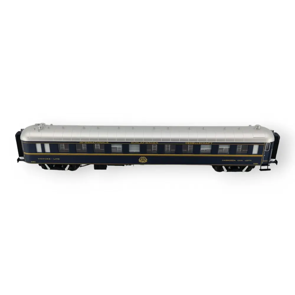 Voiture voyageur de type ub, livrée CIWL - ACME 51022 - HO 1/87e - 3