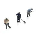 DB Depotpersonal Putz (3x) - Artitec 5870081 - HO 1/87 - 3