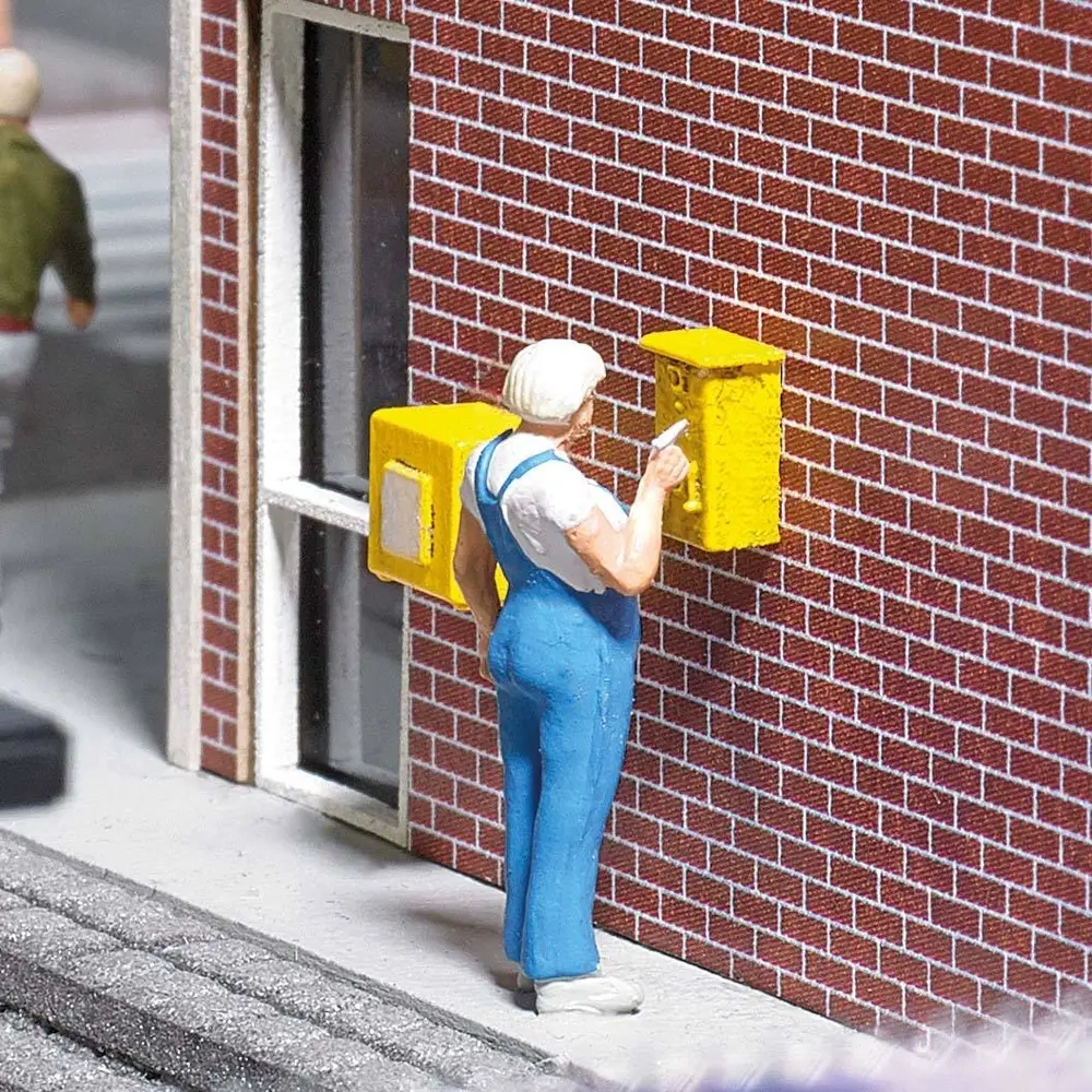 Boites aux lettres BUSCH 7761 - HO 1/87 - 3