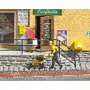 Facteur avec chariot de livraison - 2