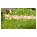 Flocage fibres d'herbe Busch 3471 - HO - 30 g - Printemps - 2 mm - 4