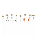 Pack de panneaux de signalisation - ARTITEC 6160105 - HO 1/87- Pour arrêt de bus - 2