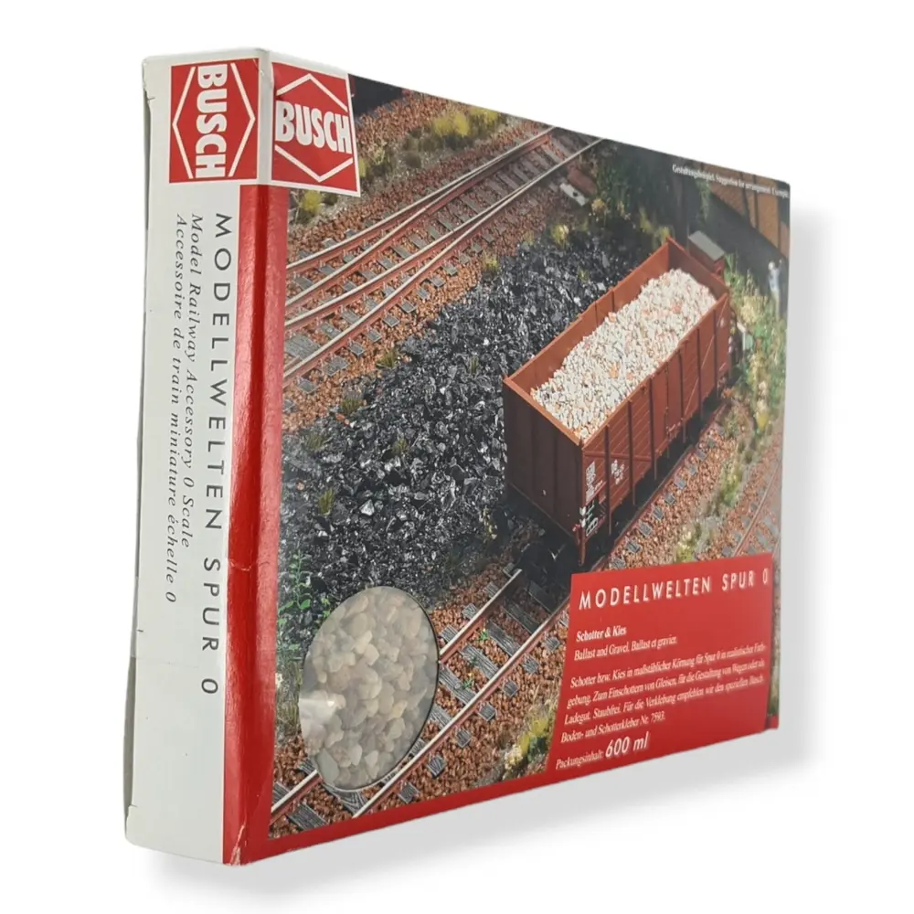 Des graviers grossiers Busch 10505 -  O 1/43 - 600 ml - 2
