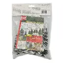 Set Décor hivernal - 10 arbres, nichoir, bonhomme de neige - Busch 6465 - HO 1/87 - 3