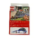 Lot avec un mécanicien faisant la vidange d'une voiture BUSCH 7829 - HO : 1/87 - 2