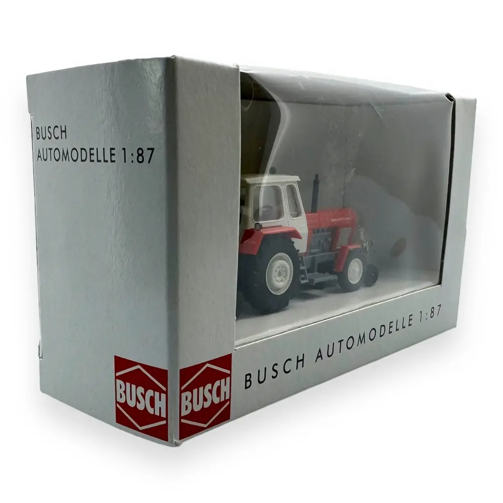 Tracteur Progress ZT 300 rouge - BUSCH 54201 - HO 1/87 - 2