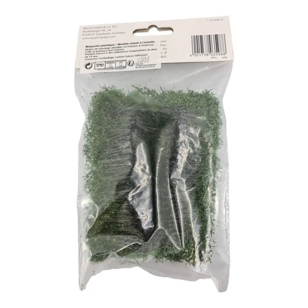 Arbuste d'été Busch 3598 - HO - 120 x 80 x 35 mm - 3