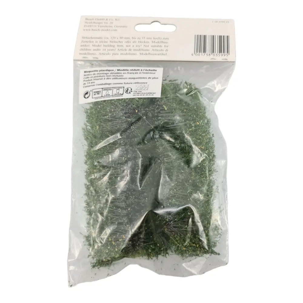 Arbuste fin d'été Busch 3599 - HO - 120 x 80 x 35 mm - 3