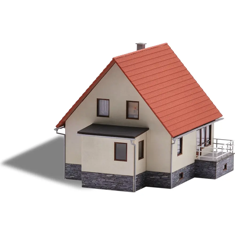 Maison unifamiliale EW 65 - Busch 1923 - HO 1/87 - 113 x 111 x 98 mm  - 3