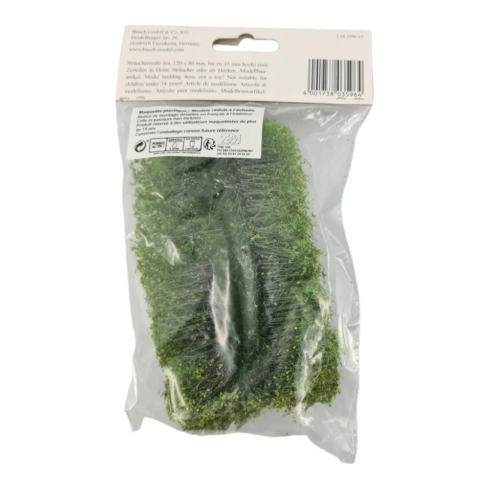 Arbuste de printemps Busch 3596 - HO - 120 x 80 x 35 mm - 3
