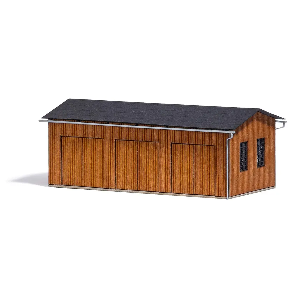 Atelier d'entretien routier en bois - Busch 8234 - N 1/160 - 3