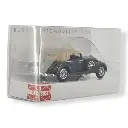 Horch 853 cabriolet bleu, noir et beige, BUSCH 41317 - HO : 1/87 - - 2