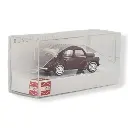  Voiture Renault 4CV découvrable - Busch 46573 - HO 1/87 - livrée "rouge bordeaux" - 2