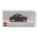  Voiture Renault 4CV découvrable - Busch 46573 - HO 1/87 - livrée "rouge bordeaux" - 3