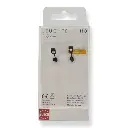 Deux luminaires muraux avec réflecteurs noirs Busch 4132 - HO & TT - - 3