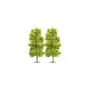 Lot de 2 Bouleaux - Hauteur 90mm - Busch 6936 - N: 1/160  - 2