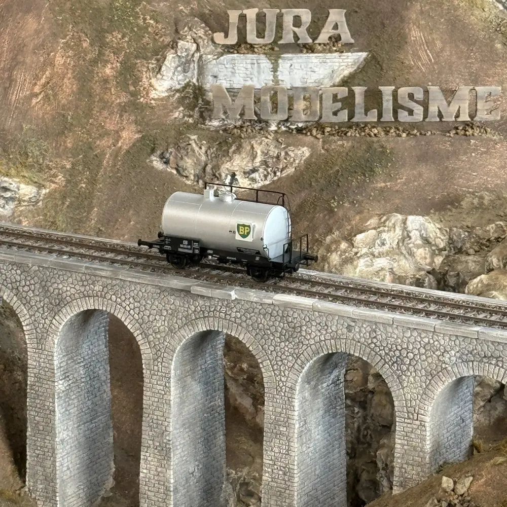 Wagon-citerne Z "BP" - Brawa 50027 - HO 1/87 - DB - Ep III - 2R - 5