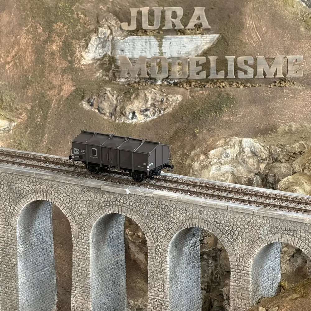 Wagon à toiture rabattable STW - BRAWA 50644 - SNCF - HO 1/87 - EP III - 5