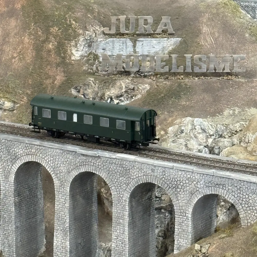 Voiture voyageurs B6 TNF - Brawa 46717 - SNCF - HO 1/87 - EP III - 2R - Analogique - 5