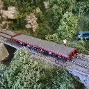 Wagon plat type Remms Brawa 47120 - HO : 1/87 - SNCF - EP V - 5