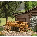 Lot de 2 chariots à foin - Busch 1385 - HO 1/87 - 2