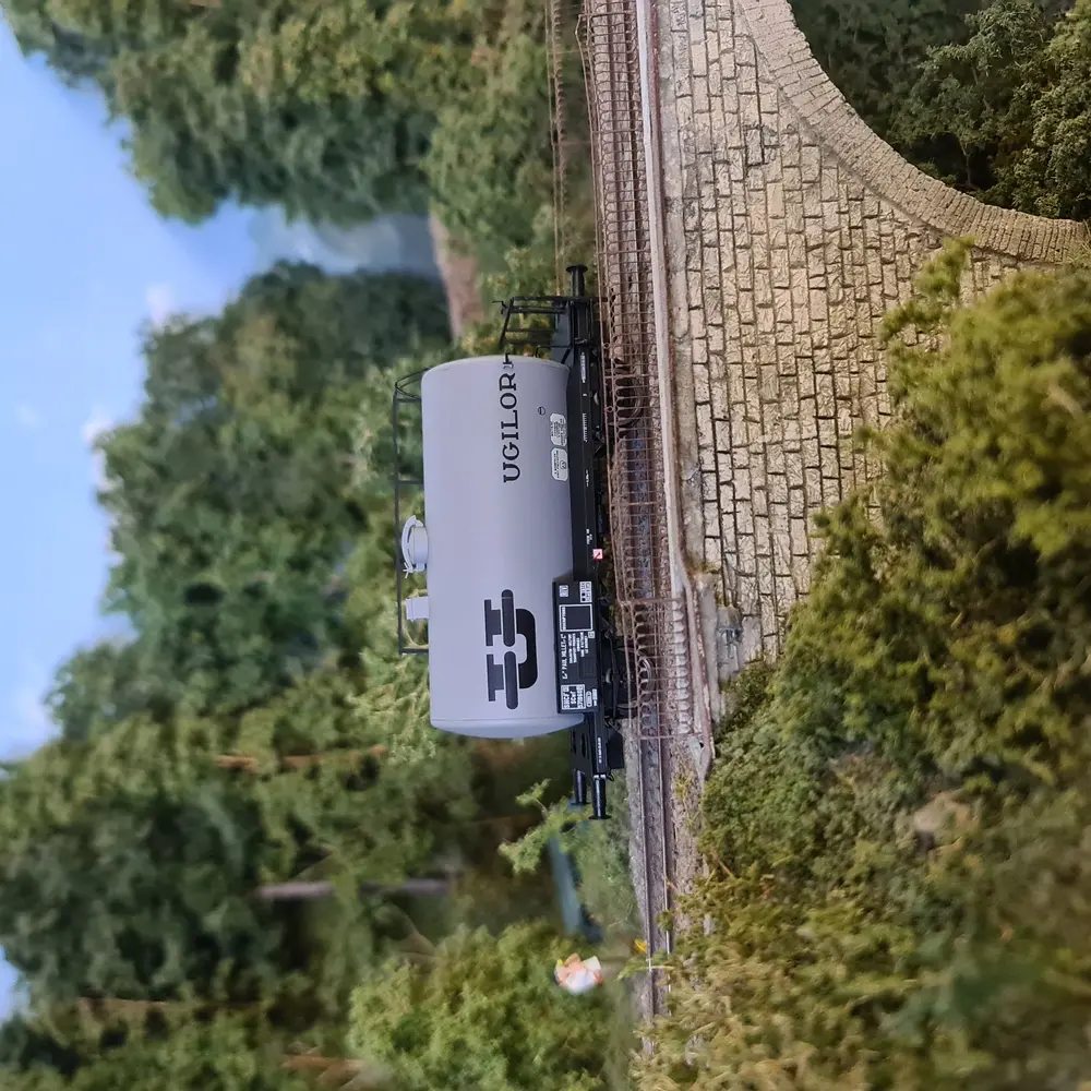 Wagon citerne Z(P) "Ugilor" - Brawa 50053 - HO : 1/87 - SNCF - 5