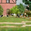 Clôture de paddock - Busch 1042 - HO 1/87 - 1000 mm de longueur - 2