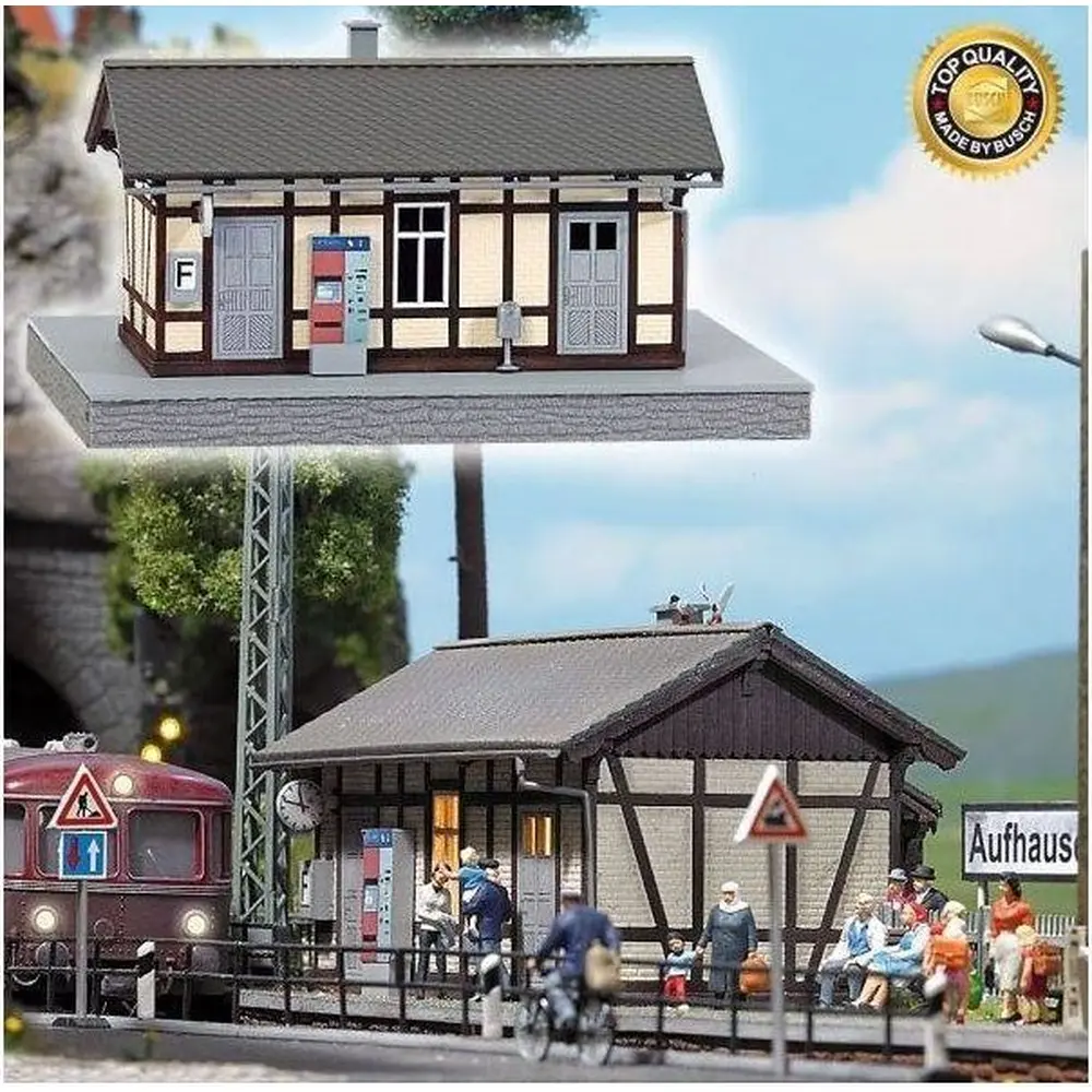 Point d'arrêt BUSCH 1464 - HO 1/87 - 3