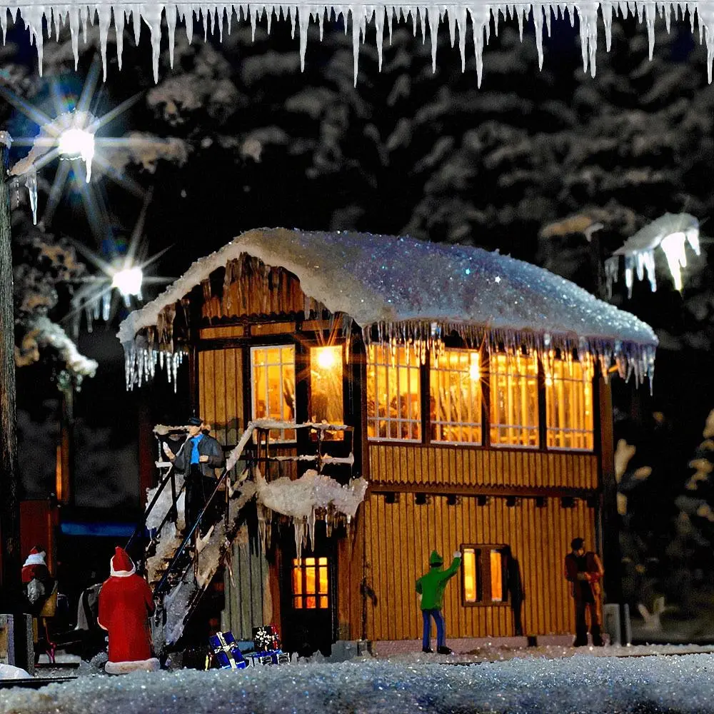 Stalactites de glace à suspendre - Busch 1143 - HO 1/87 - 2