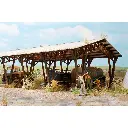 Hangar unifié - BUSCH 1418 - HO 1/87 - 2