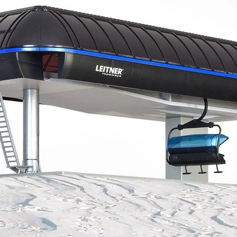 Circuit téléphérique de 8 Télésièges modernes Brawa 6346 - HO 1/87 - 2