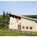 Kit de construction "'Hahnenkamn" 2 bâtiments BRAWA 6343 - HO 1/87 - 2