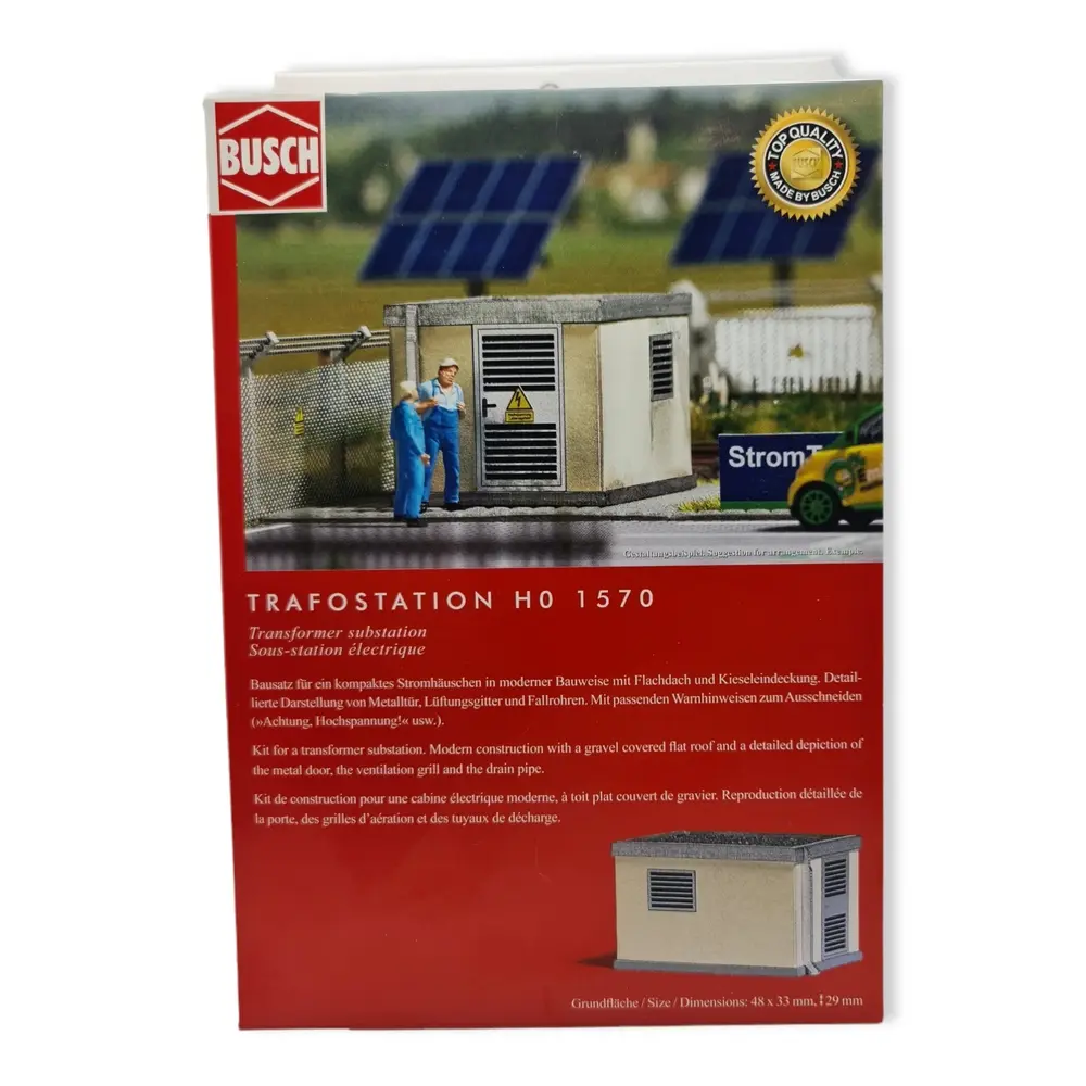 Transformateur électrique - BUSCH 1570 - HO 1/87 - 2