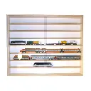 Vitrine murale 8 niveaux - BOIS MODELISME 701002 - HO / HOM - 2