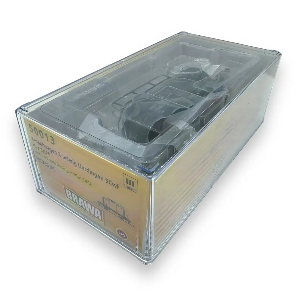 Wagon citerne type SCwf - Brawa 50013 - HO 1/87 - SNCF - Ep III - 2R - 4