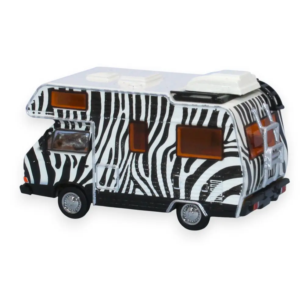 VW T3 Gipsy camping car, "safari", 1983 - Brekina 33978 - HO 1/87 - 2