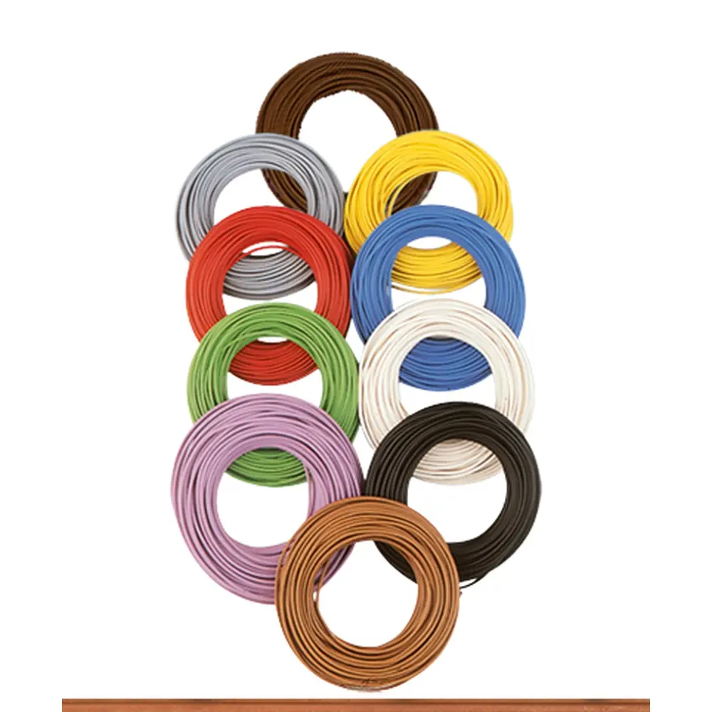 Bobine de fil de câblage Marron - Brawa 32385 - 25 mètres - 0.14 mm² - 2