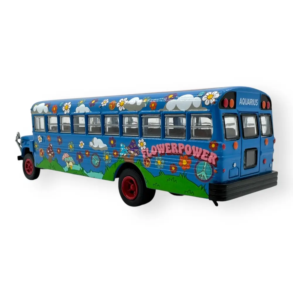 Dodge S 600, Hippie Bus, 1970 - Brekina 61333 - HO 1/87 - 2