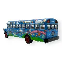 Dodge S 600, Hippie Bus, 1970 - Brekina 61333 - HO 1/87 - 2