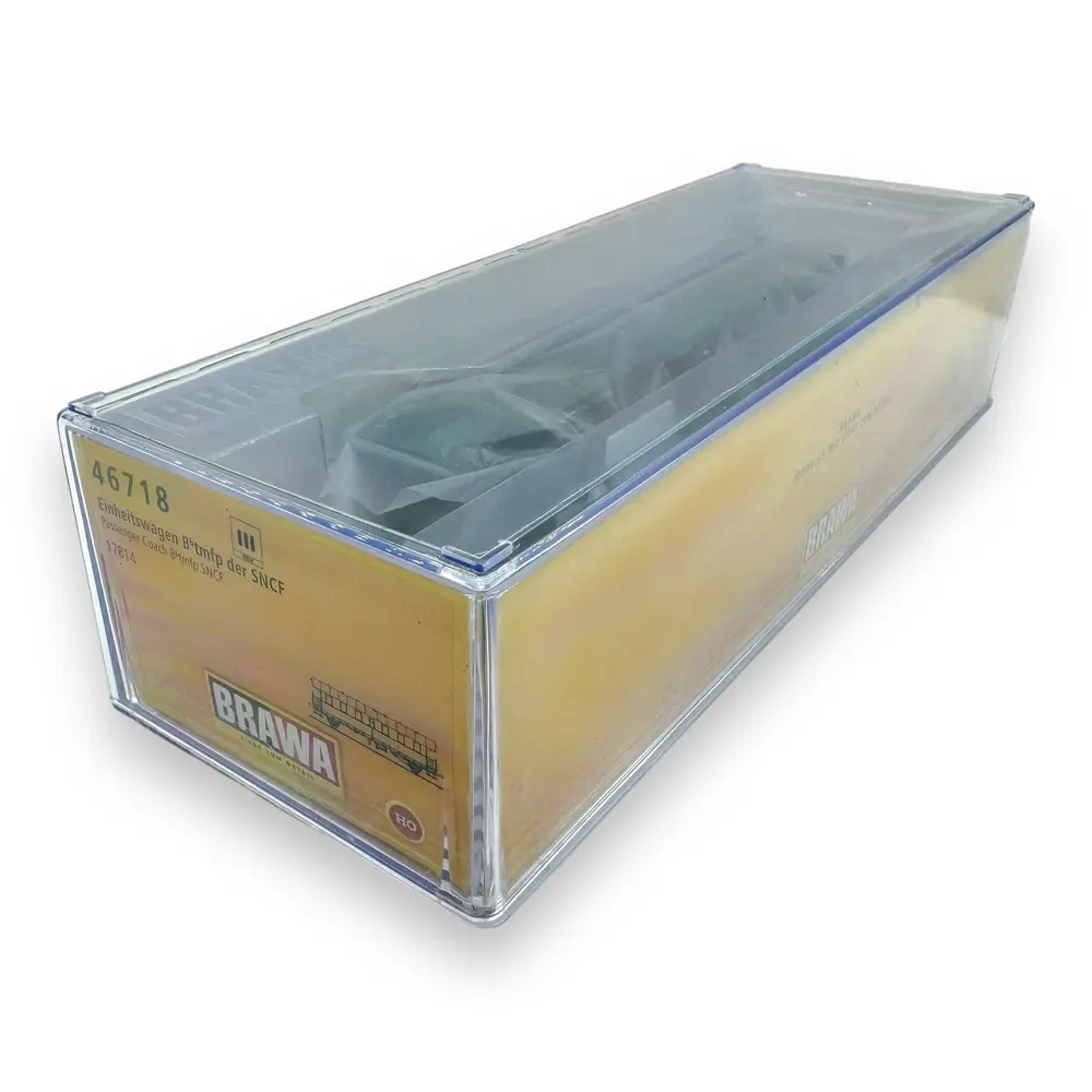 Voiture voyageurs B6 TMFP "boites à tonnerre" - Brawa 46718 - SNCF - HO 1/87 - EP III - 2R - Analogique - 4