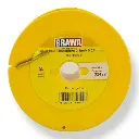 Bobine de câble - Brawa 32422 - jaune / marron - 25 mètres - 2