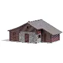 Chalet Alpin - Busch 1444 - HO 1/87 - 2