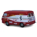 Fiat 238 tôlé, Ferrari garage Francorchamps, 1966 - Brekina 34467 - HO 1/87 - 2